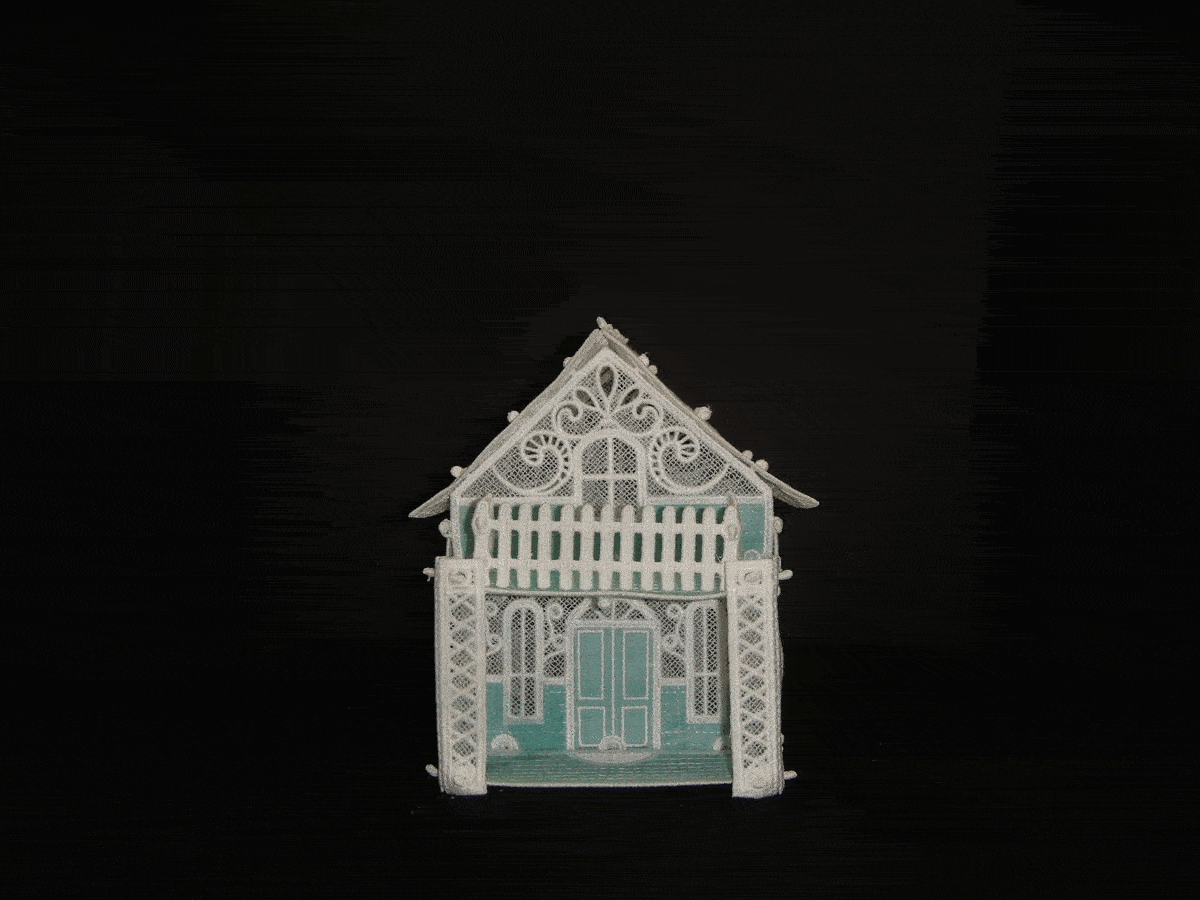 FSL & Applique Victorian House
